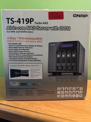 Qnap 419p all one - ts-419p, nas