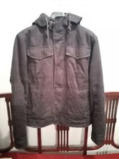 Giubbotto americano spiewak e sons m nero cappuccio vintage jacket m s 46 48 40