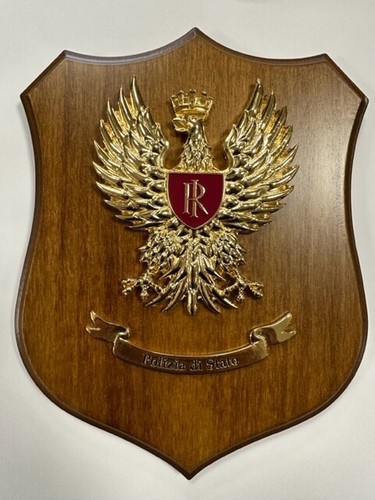 Crest con stemma - stemma, araldico