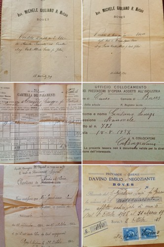 Lotto documenti storici - 19,