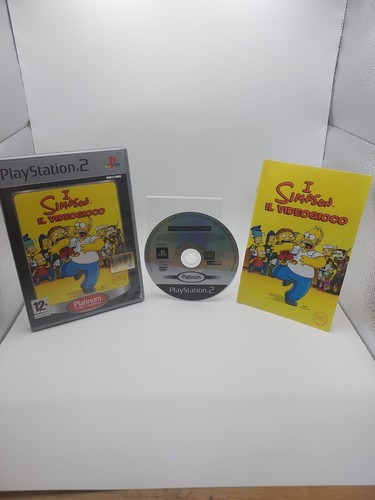 Simpson videogioco ps2 - simpson,
