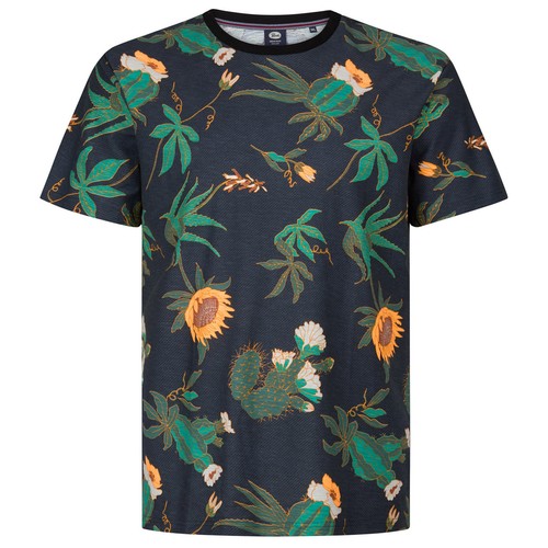 Shirt taglie forti petrol - t-shirt,