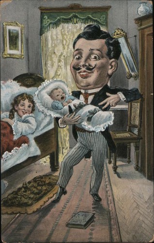 Caricatura dell uomo che cura - caricatura, dell'uomo