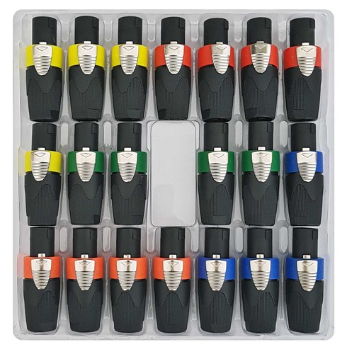 Blister connettori speakon - 20,