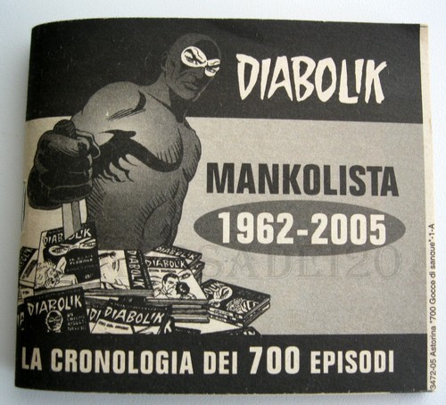 Diabolik mankolista cronologia - mankolista,