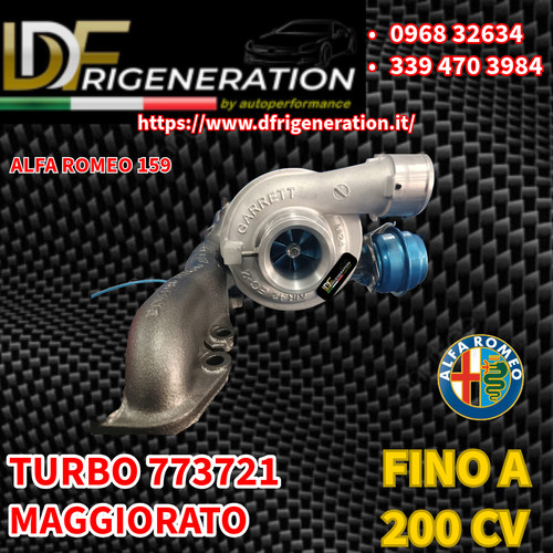 Turbo maggiorato 773721 alfa - turbo,