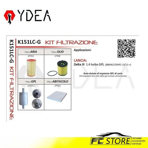 Kit tagliando filtri - tagliando,