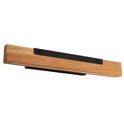 Applique legno quercia lampada