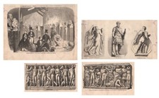 Stampa antica ROMA MUSEO