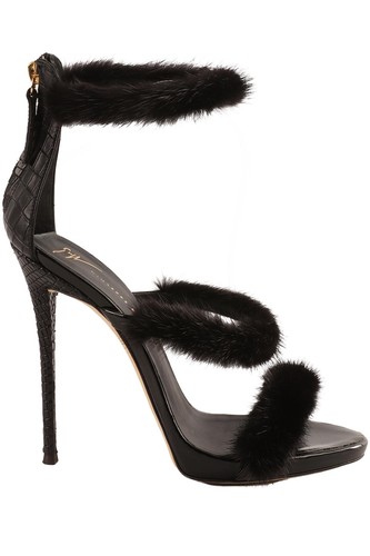 Giuseppe zanotti sandali neri - giuseppe,