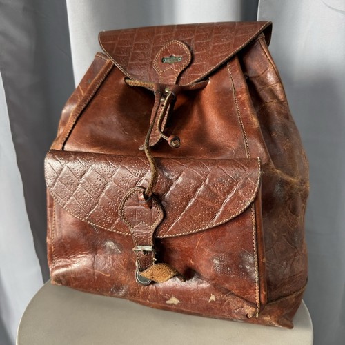 Zaino borsa vintage - , marrone