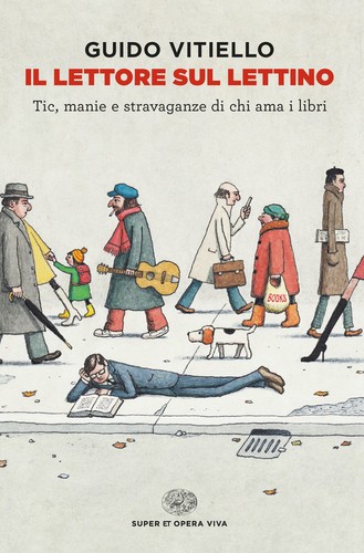 Libro lettore sul - -, il