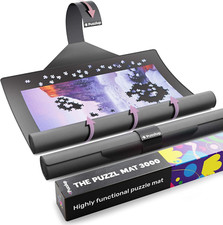 Tappetino Puzzlup 3000 Pezzi - 95 X 150 Cm 37 X 59 Pollici - Antiscivolo Arrotolabile -