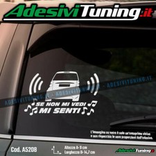 Adesivo Smart ForTwo Se non mi