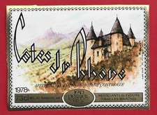 68/16 Etiquette label CÔTES