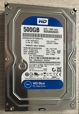 Hard Disk Western Digital 500GB SATA 3.5" WD5000AAKX usato, in ottime condizioni