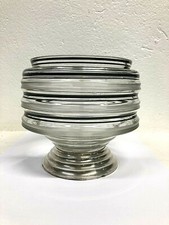 VASO CRISTALLO ARGENTO FORMUSA