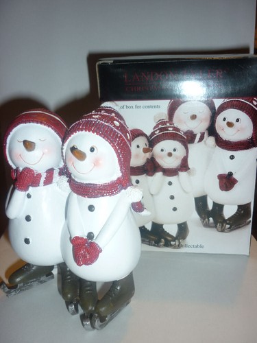 Pupazzo neve pattina - neve,