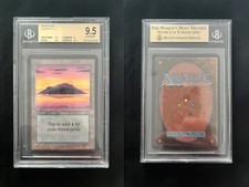 Island ALPHA Mtg MINT Graded BGS 9.5 BASIC (9.5/9/9.5/9.5)