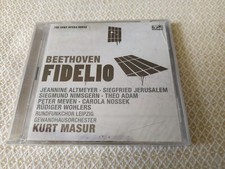 Beethoven : Fidelio - Altmeyer, Jerusalem, Adam - Kurt Masur - 2CD Sony NEW