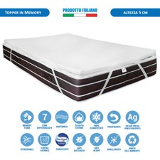 Topper memory foam Fresh blu