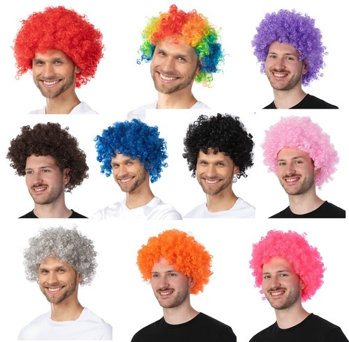 Afro wig fancy dress - afro,