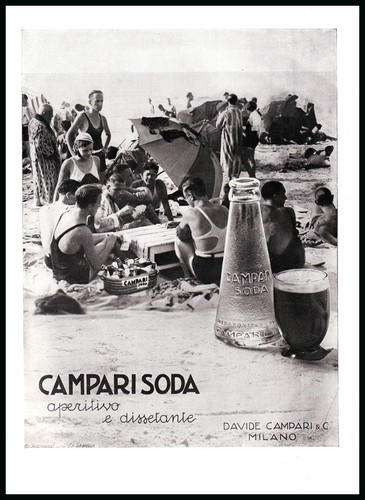 Pubblicita 1933 campari - 1933,