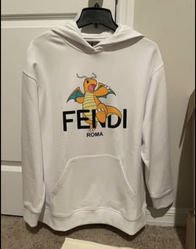 Felpa con cappuccio fendi - cappuccio, x