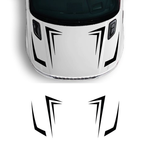 Adesivi cofano range rover - cofano,
