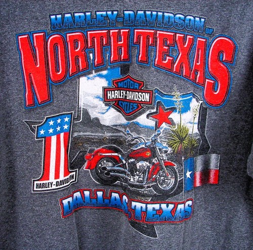 Shirt harley davidson north - t-shirt,