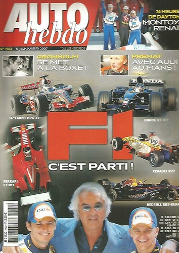 Auto hebdo 1582 honda - hebdo,
