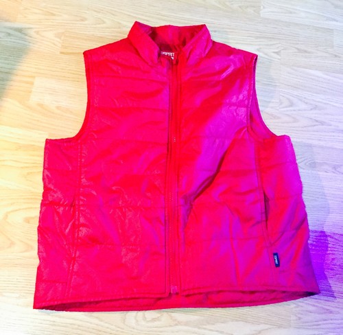 Esprit red puffy retrò gilet - esprit,