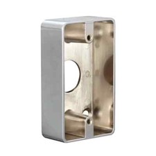 Box in alluminio cromato per