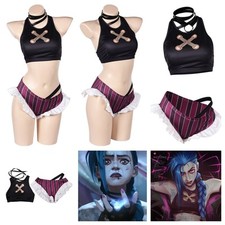 Costume cosplay Jinx Arcane