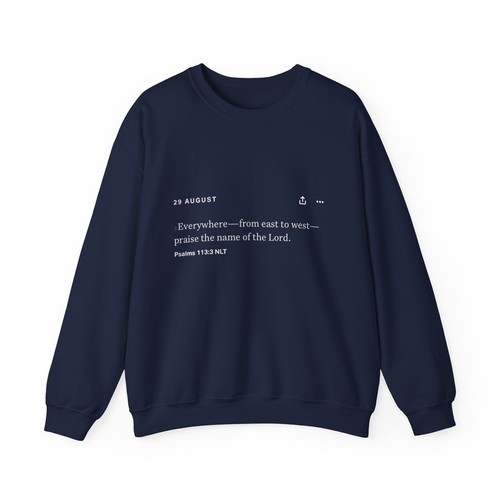 Felpa cristiana unisex versi - felpa,