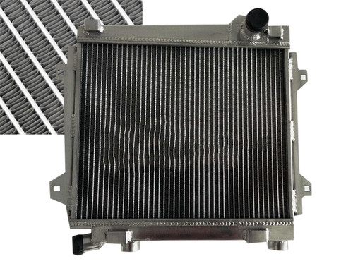 3row aluminum radiator pour - aluminum,