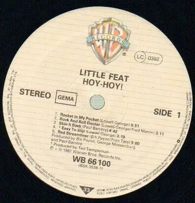 Little feat hoy - hoy-hoy!, mint
