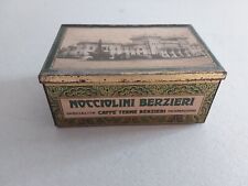 NOCCIOLINI BERZIERI SPECIALITA' CAFFE'TERME BERZIERI SALSOMAGGIORE LATTA ANNI 20