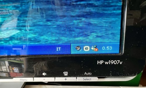 Monitor lcd w1907v - hp, 19"