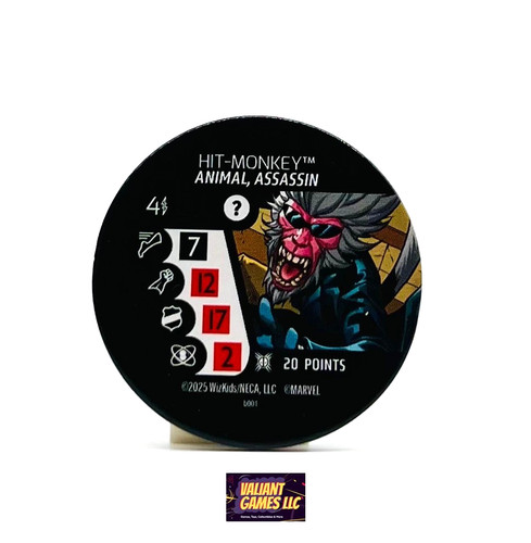 Marvel heroclix hit - marvel, hit-monkey