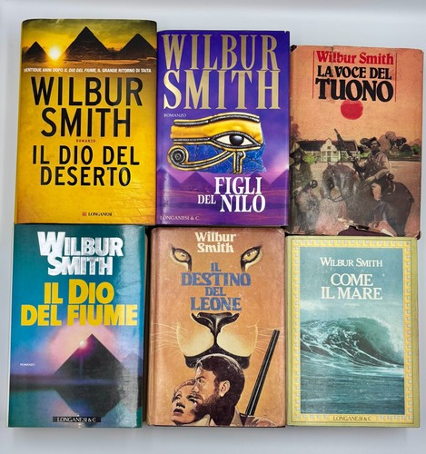 Lotto libri wilbur smith - libri,
