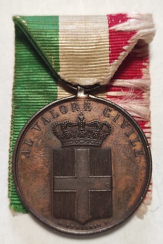 Medaglia bronzo valor - bronzo, al