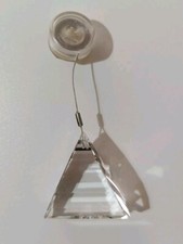 Decorazione Albero Natale Cristallo Swarovski Triangolo Usata Allungabile Cm3,5 