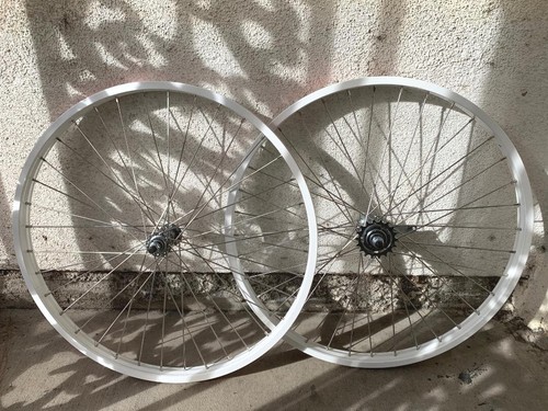 Set ruote bici - , bianche