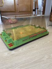 GIOCO BASKET DEI CAMPIONI VINTAGE EPOCA MECCANICO GIOCATTOLO BILIARDINO