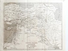 Incisione Arabia "Mappa