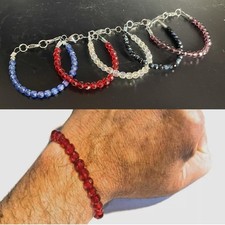 Bracciale tennis acciaio - in,