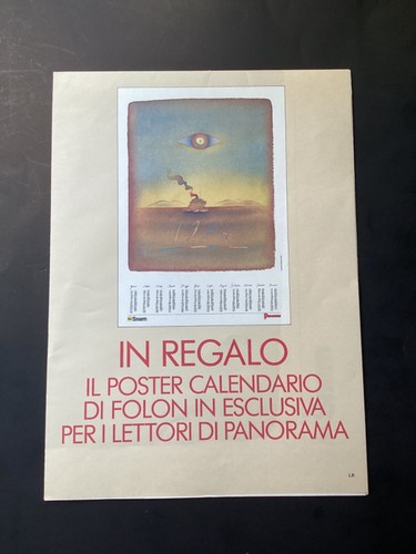 Folon poster calendario 1994 - -,