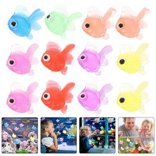  12 pezzi di pesci finti