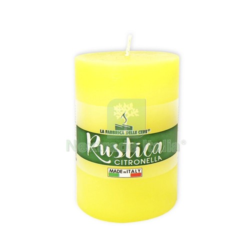6pz moccolo rustico citronella - moccolo,